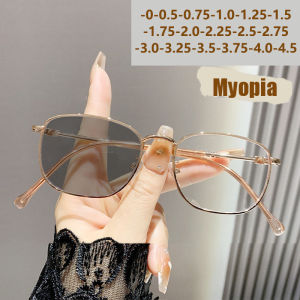 Anti-blue Light Photochromic High-definition Fashionable Nearsighted Glasses 2191