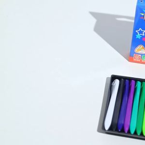 12/18/24/36 Colour Pencil Crayons Kids Washable Crayons Kids Painting Pencil Set Safe Non-Toxic Not Dirty Hand 儿童可水洗蜡笔