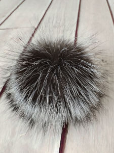 Fox Real Fur Balls DIY Handmade Materials Clothing Shoes Bags Accessories 10cm Super Large Fur Plush Balls Hats Accessories