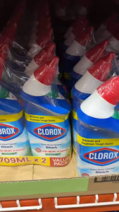 Clorox Bleach Toilet Bowl Stain Remover & Cleaner Liquid | Fresh Breeze