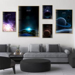 YYBAIO | Space Universe Galaxy Planet Wall Art