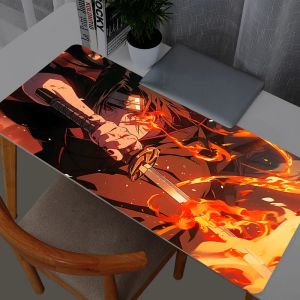 Bandai | Mouse Pad Gamer Naruto Itachi Uchiha PC Computer Large 900x400 XXL Desk Mat Keyboard Anime Gaming Accessories Mousepad Carpet