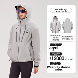 Windproof Waterproof Breathable Jacket Hiking and Climbing