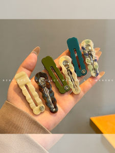 WENZHU | Morandi Color Women Cloud Large Multi-purpose Hair Clip