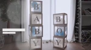 Balloon Box Alphanumeric Clear Balloon Box Birthday Name Wedding Family Christmas Themed Party Decorations Boy Girl Baby Shower christmas decorations for home 2026 2027