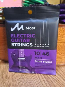 สายกีต้าร์ไฟฟ้า Most ยกชุด 6 เส้น เสียงดียืดหยุ่นของสายสูง ไม่ตึงมือ