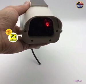 Solar Outdoor Security Camera Waterproof Fake Dummy Simulation LED CCTV Kamera Securiti Palsu HK Vision Xiaomi