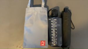 FLOCK THREE Water Resistant Eco-friendly Cup Cover Bottle Pouch Holder Umbrella Bag