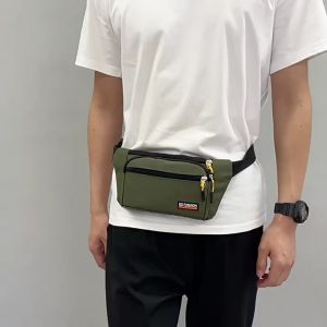 Waist Bag for Men Waterproof Built Bag Fashion Multifunctional Sling bag Sport Running Belt Bag Camping Coin Purse