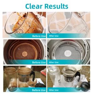 MONLEYTA | Food Grade Tea Stain Cleaner Oxygen Activated Scale Remover For Tea Cups Teapots Water Bottles Powerful Deoxidizer Powder