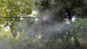 ชุดพ่นหมอก DIY+อูปกรณ์ครบชุด ชุดรดน้ำต้นไม้อัตโนมัติ รดน้ำต้นไม้พ่นหมอกหังคา สร้างสรรค์ 21 เมตร 20 หัว พิเศษ พ่นหมอก สะใจ พิเศษด้วยข้อต่อก๊อกที่ออกแบบได้ตามใจต้องการ ปรับปริมาณน้ำได้