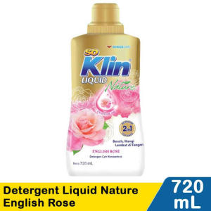 Soklin Liquid Nature 720ML Lembut Di tangan
