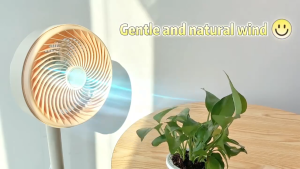 HOMEBLOOM-12inch electric fan stand fan air circulator fan 5-blade floor fan 3-speed super large wind power energy saving easy to install and disassembl vertical fan Powerful motor