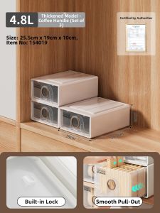 CHAHUA | Drawer Style Plastic Storage Cabinet