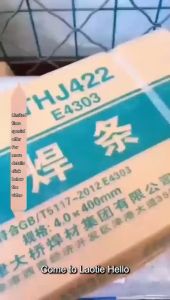Bridge anti-splash welding rod E6013=J422 506 carbon steel acid universal welding rod 2.5/3.2/4.0
