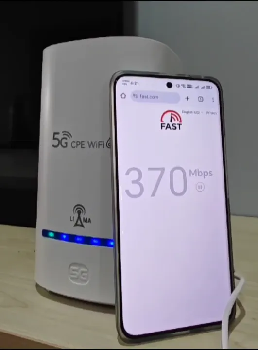 MOD Modem 5G+ CPE WiFi6 HG3600T Home Router High Speed Unlimited Internet Support All Operator