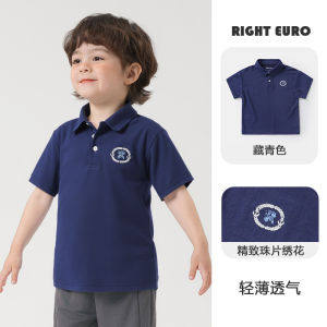 Boys Short Sleeve POLO Shirt T-Shirt Summer Wear Half Sleeve Trendy Childrens Clothing Baby Kids Fashionable Top for Boys