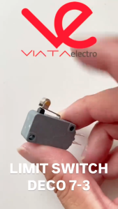 10 BUAH LIMIT SWITCH DECO 7-3 MICRO SWITCH DECO PLAT PENDEK RODA MIKRO SWITCH DECO 7 - 3 MICROSWITCH DECO 7-3 ups stabilizer