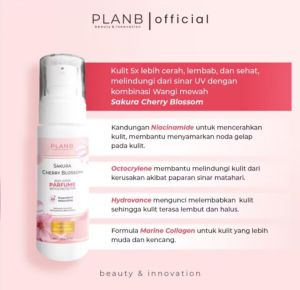 PLANB LOTION SAKURA CHERRY BLOSSOM