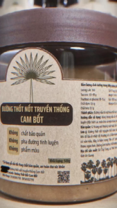 (500g - hũ nhựa) Đường thốt nốt truyền thống Cam Bốt