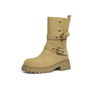 Reddragonfly | Thick Heeled Western Boots for Women