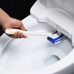 Japanese Lotion-Free Toilet Brush No Dead Angle Soft Hair Creative Toilet Brush Toilet Cleaning Brush Toilet Brush Set