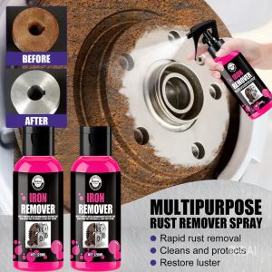 Universal Rust Removal Spray Iron Conversion SprayMetal Rust Remover for Car PartsTiresWheelsMulti-Purpose Wheel Care Agent
