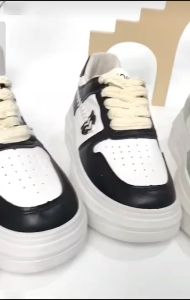 AURORA STORE - TERBARU !!! HILLARY Sneakers Fashion Sepatu Putih Wanita Cewek Kasual