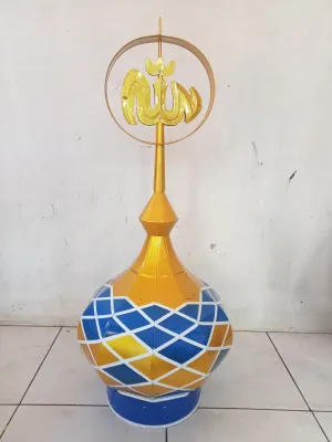 Kubah masjid/kubah mushola/kubah kecil dekoratif 30 cm