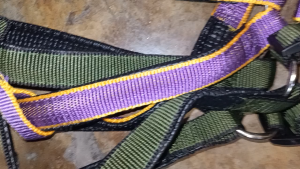 1-6pcs Durable Soft Padded Nylon Harnesh for Big Dogs