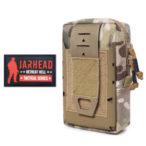 Multipurpose Tactical MOLLE EDC Pouch Quick Detach Utility Organizer Bag for Phone Tools and Everyday Carry