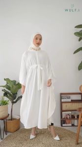 Wulfi Kaftan Sakinah White All Size