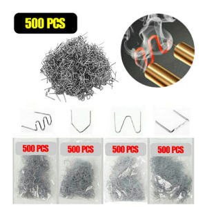 KAWAT LAS PALSTIK STAPLER STAPLES KAWAT LAS TEMBAK 500 PCS SOLDER TEMBAK