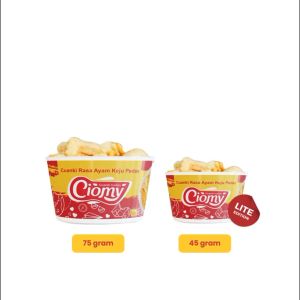 CIOMY Cuanki Cheese Ayam Pedas Kari Keju Instan Kemasan Cup Reguler Lite & Pouch