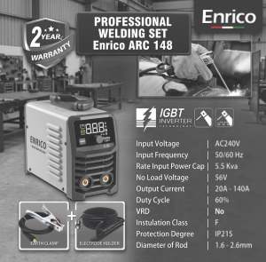 Enrico ARC148 (IGBT) 1 Phase Inverter Welding Machine