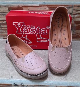Promo Ramadhan Sepatu Casual Wanita Slip On Mules  Aulia 26 Salem Oclia Yasta Olshop ( COD ) SAMPAI 41