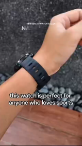 Aolon Navi R3 Ultra Amoled Fitness Tracker Smartwatch with GPS Compass Heart Rate & Sleep Monitoring - 3ATM Waterproof