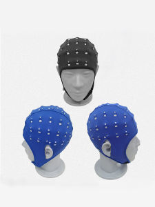 EEG Positioning Cap Transcranial Magnetic Positioning Cap Super Tough Customizable Durable EEG Electrode Cap Plaid