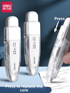 deli | Băng Dính Chỉnh Sửa Tự Động Dung Lượng Lớn Cho Học Sinh