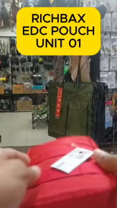 RICHBAX EDC POUCH UNIT 01 กระเป๋า ไนล่อน ไรท์สาระกับครูแว่น Tec40store #richbax