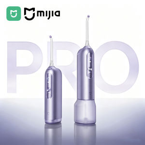 MIJIA | Mijia Smart Water Flosser Pro App Control Electric Portable Oral Irrigator Color Screen Micron-level Bubble Tooth Cleaner MEO706