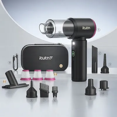 itutn | Handheld Portable Vacuum Cleaner with Blower Function