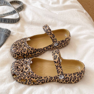 QIAOHUI | Leopard Slip-resistant Comfort Summer Sandals