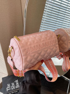 Trendy Small Crossbody Bag for Women Autumn Winter Versatile Wide Strap Single Shoulder Pillow Bag Soft PU Leather Zipper Closure