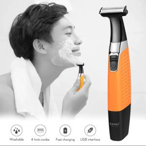 Kemei ผมตัดแต่งผมด้วยเครื่องโกนหนวดไฟฟ้าตัดเคราตัดขั้วผม Clipper Man Grooming เครื่องมือการโกนผม 1910 - ราคาเสริมและราคาใช้จ่าย ปริมาณ 90 กิโลบาง