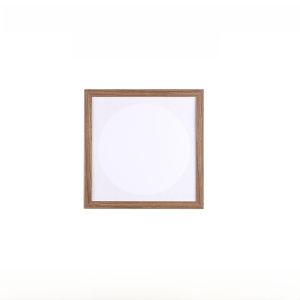 Simple Real Wood Picture Frame for Wall Hanging Calligraphy Art Works Fan Face Soft Card Frame Square Rectangle Free Glass Lens