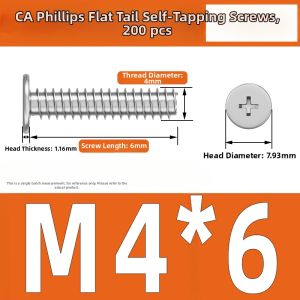 Yi Se Dian Zi | Self-tapping Wood Screws 304 Stainless Steel