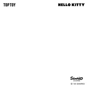 TOPTOY x HELLO KITTY White Golden Big Figure Building Block บล๊อกตัวต่อ ของเล่นฟิกเกอร์ ของขวัญวันเกิด สําหรับเด็ก