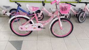 CANDY 80% CBU ASSEMBLY READY STOCK TO SHIP 20 INCH LADY BICYCLE FOR KIDS 8 - 15 YEARS OLD BASKET CARRIER