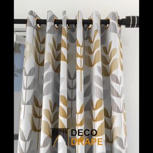 Gorden Pintu Kamar Tidur Mewah Kain Blackout Tebal Dan Lembut Model Ring